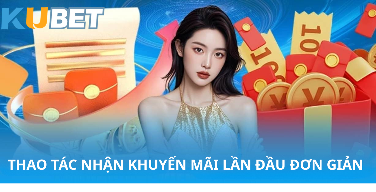 Thao tác nhận khuyến mãi nạp đầu FR8896 đơn giản